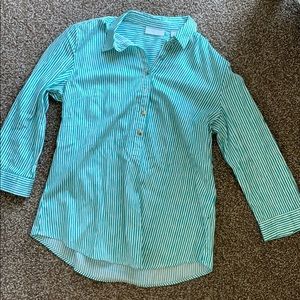 3/4 sleeve work shirt